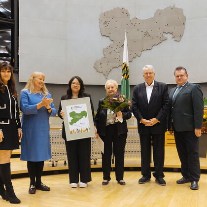 Sächsischer Integrationspreis 2024 Preisträger Netzwerk Fachkräfte international e. V. Plauen